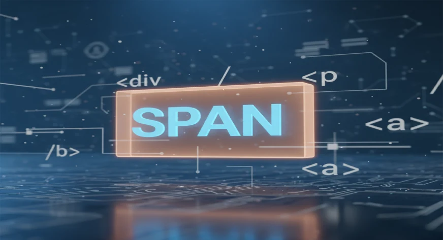 Span in html