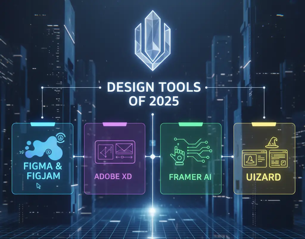 how to become ui ux designer , Design Tools of 2025